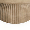 Maddox Single round Coffee Table Stone Marble Effect